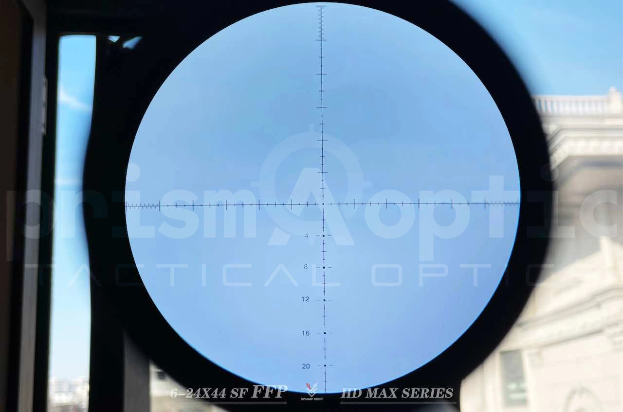SwampDeer Long Range Riflescope HD MAX 6-24X50 SFIR FFP
