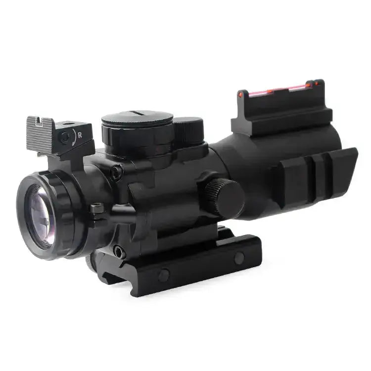 Tactical Optics Riflescope with Fiber Optics 4x32 -  PrismOptic