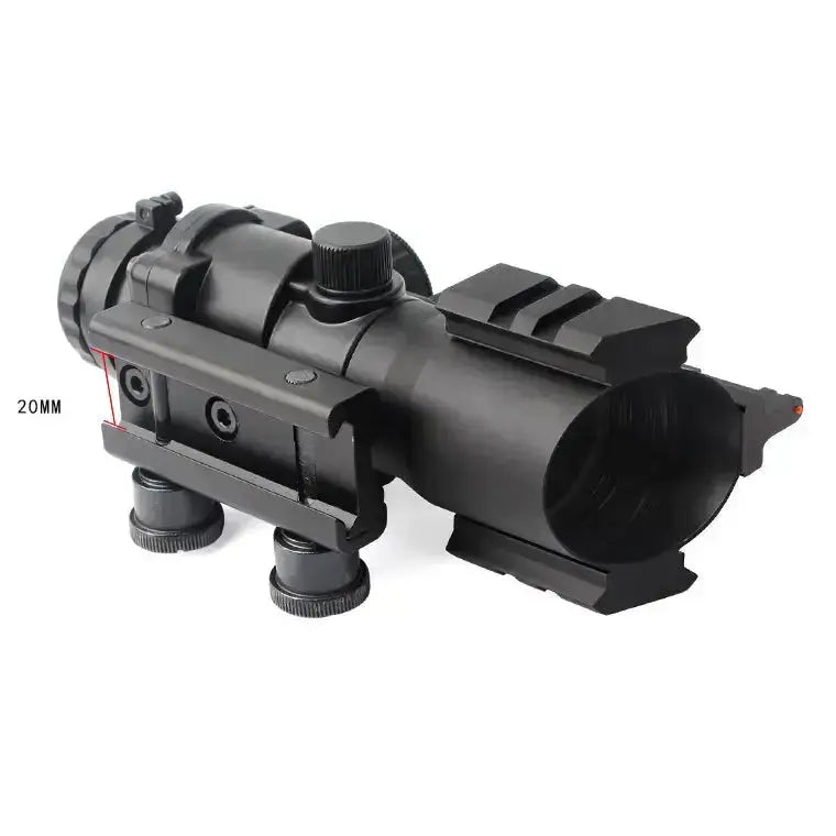 Tactical Optics Riflescope with Fiber Optics 4x32 -  PrismOptic