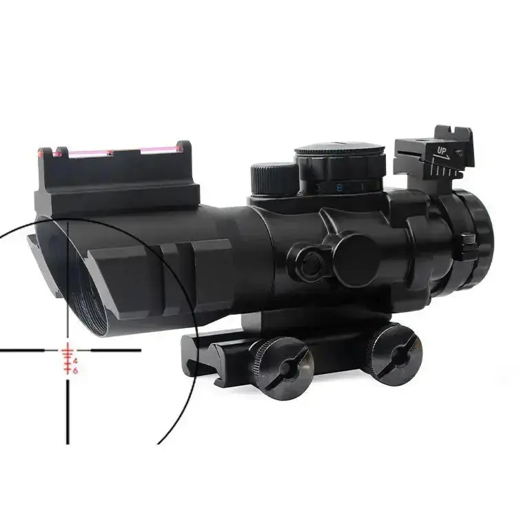Tactical Optics Riflescope with Fiber Optics 4x32 -  PrismOptic