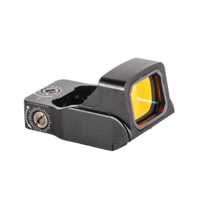 Black EOTECH EFLX 3 MOA pistol red dot sight rear-angle view