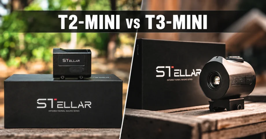 T-EAGLE T2-MINI vs T3-MINI thermal imager comparison